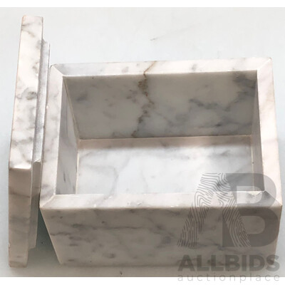 Marble Trinket Box