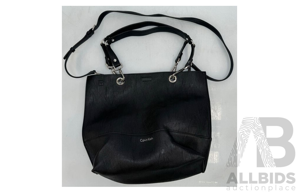 Black Calvin Klein Tote Bag