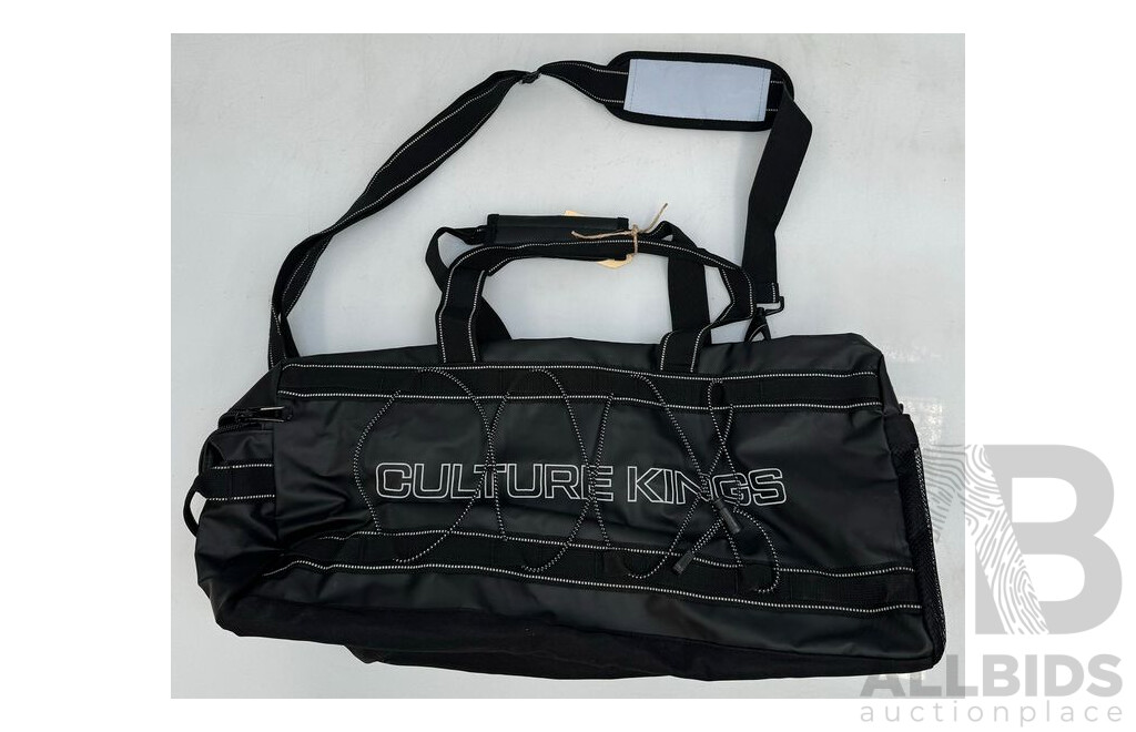 Black Culture Kings Gym Bag