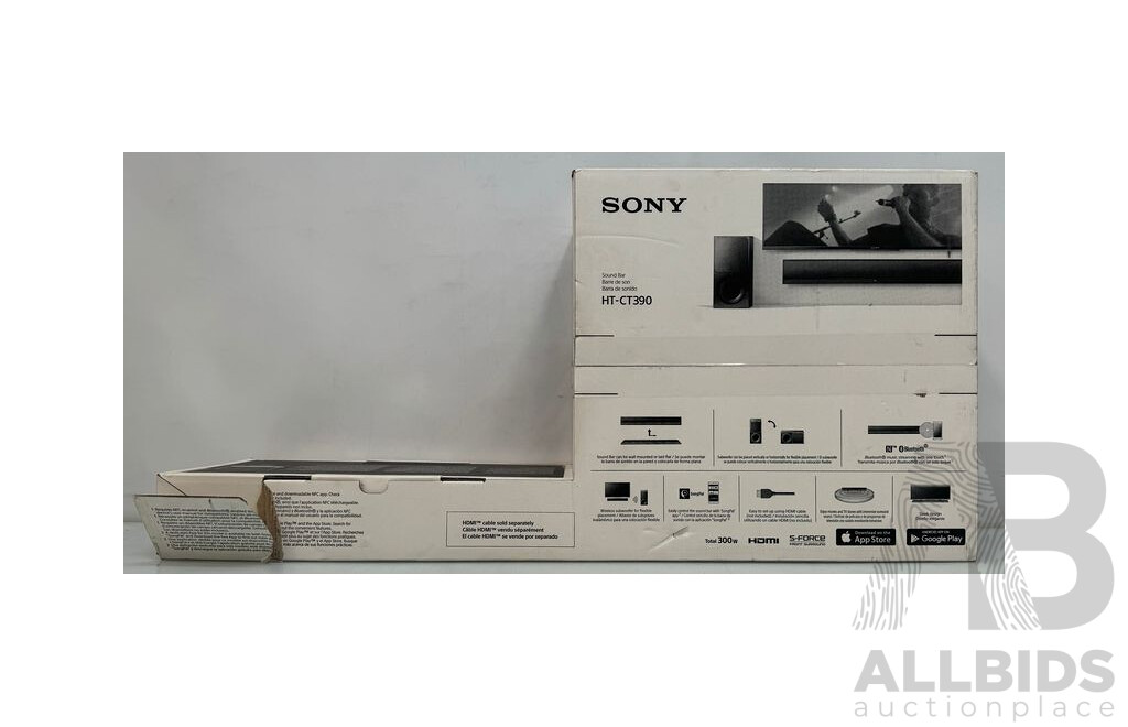 Sony 2.1ch Sound Bar with Bluetooth