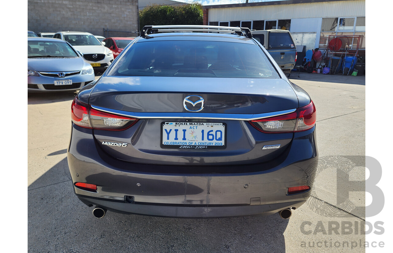 4/2013 Mazda Mazda6 Touring 6C 4d Sedan Grey 2.2L