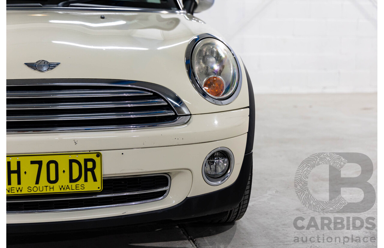 7/2007 Mini Cooper Chilli R56 2d Hatchback Pepper White 1.6L