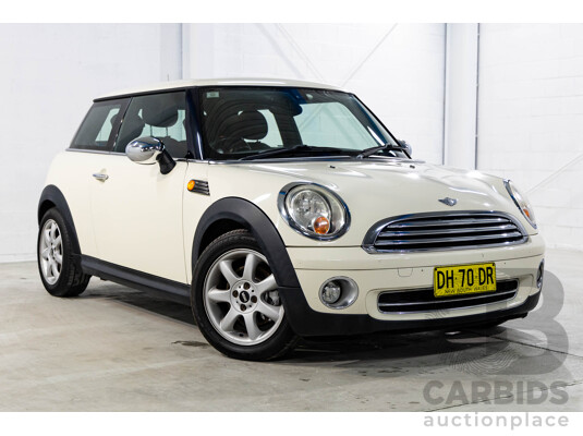 7/2007 Mini Cooper Chilli R56 2d Hatchback Pepper White 1.6L