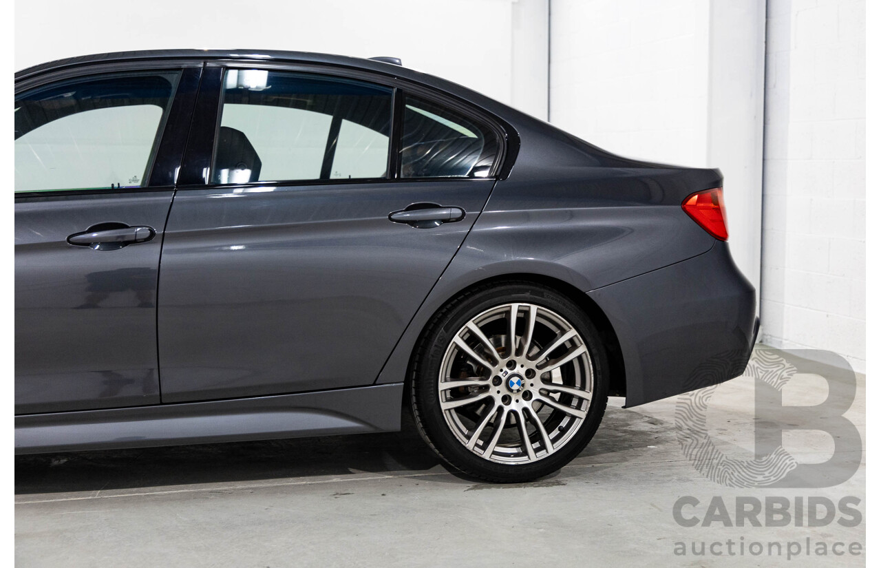 1/2014 BMW 320i M Sport F30 MY14 Upgrade 4d Sedan Mineral Grey Metallic Turbo 2.0L