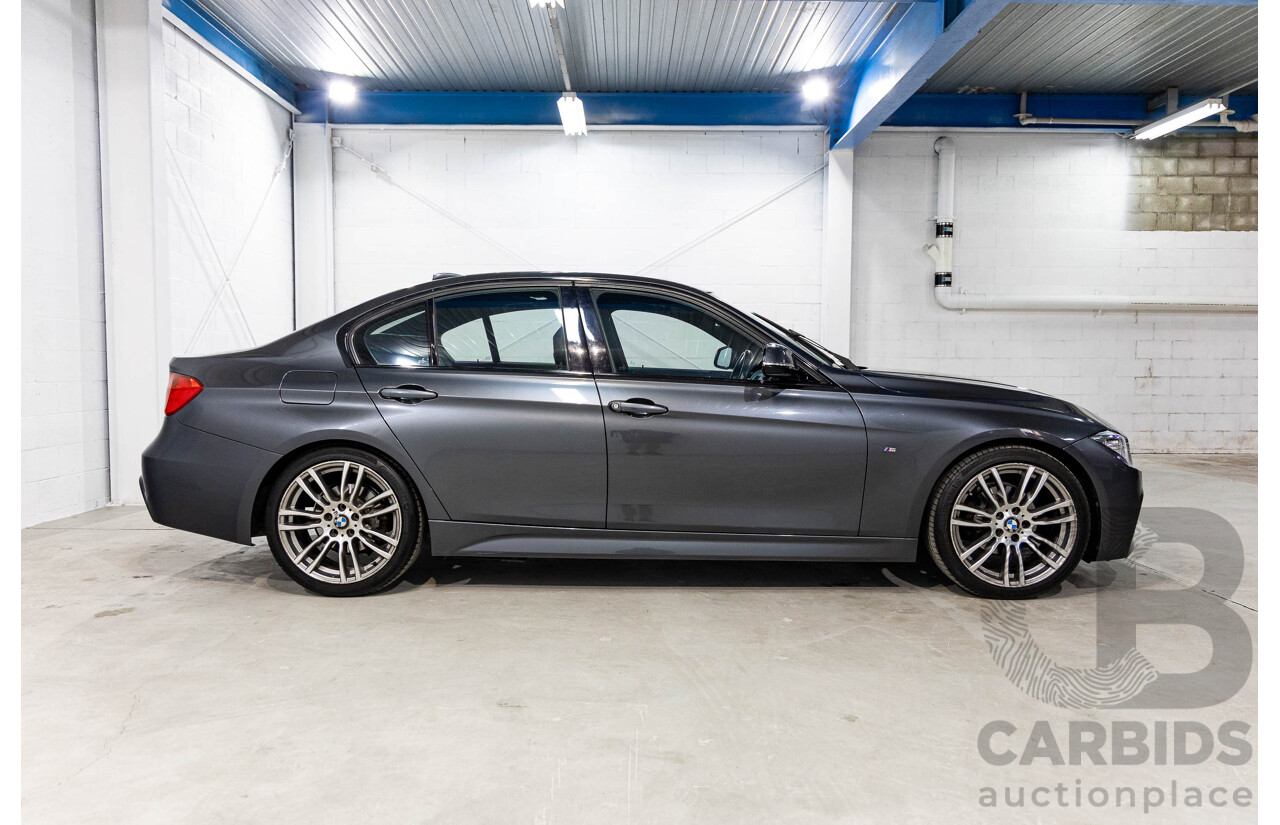 1/2014 BMW 320i M Sport F30 MY14 Upgrade 4d Sedan Mineral Grey Metallic Turbo 2.0L