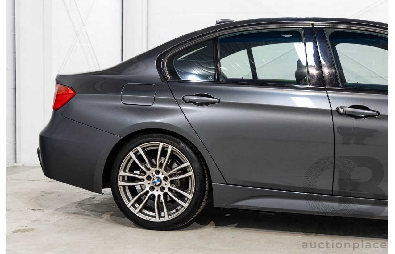 1/2014 BMW 320i M Sport F30 MY14 Upgrade 4d Sedan Mineral Grey Metallic Turbo 2.0L