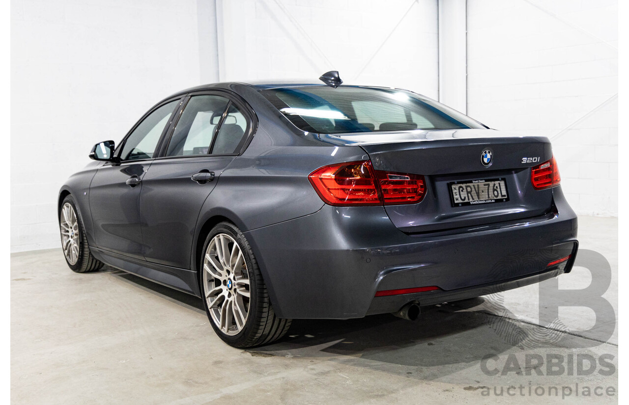 1/2014 BMW 320i M Sport F30 MY14 Upgrade 4d Sedan Mineral Grey Metallic Turbo 2.0L