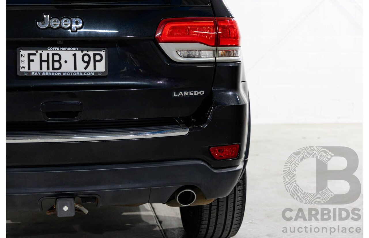 11/2013 Jeep Grand Cherokee Laredo (4x4) WK MY14 4d Wagon Brilliant Black Pearl Turbo Diesel 3.0L