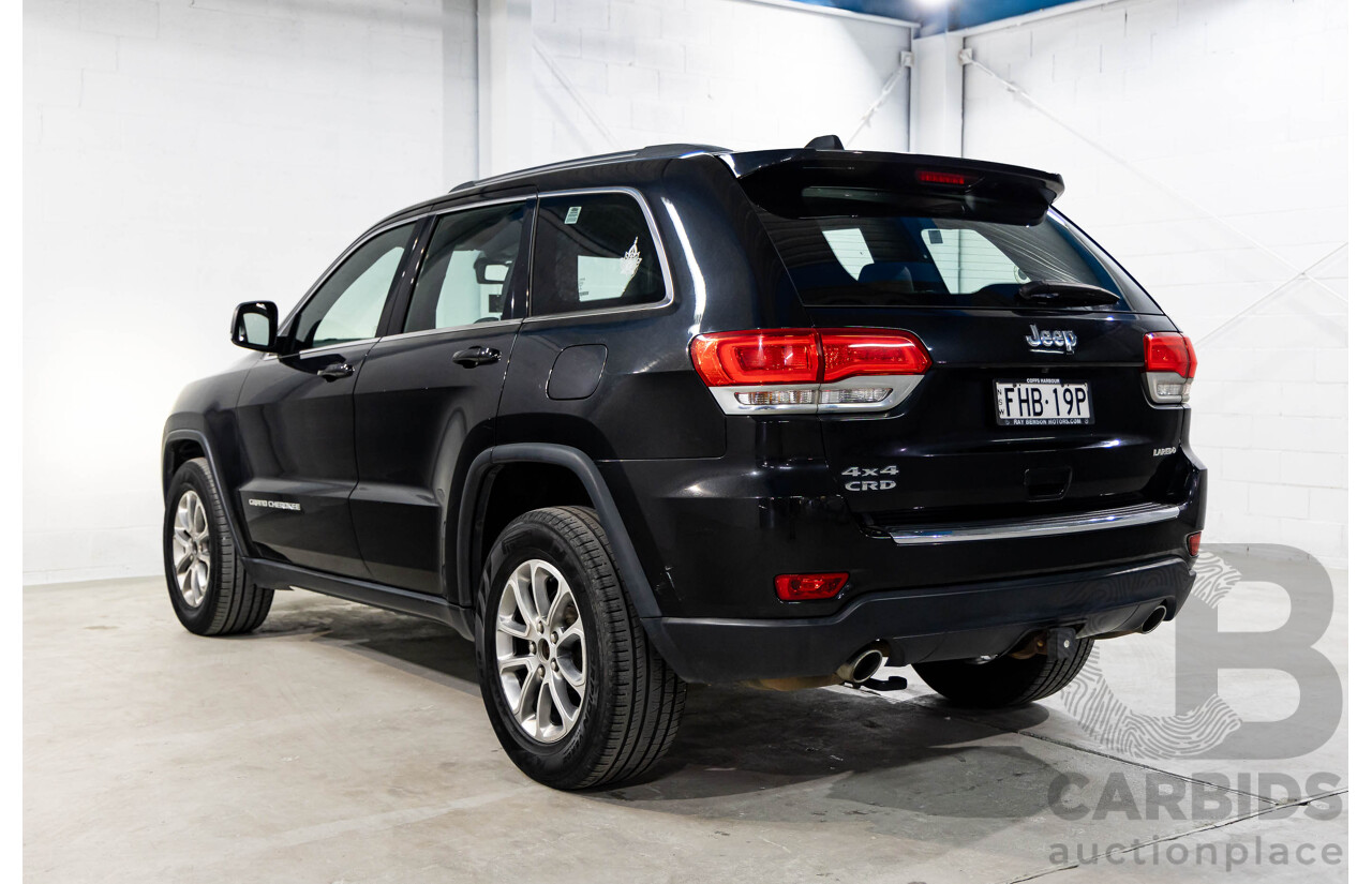 11/2013 Jeep Grand Cherokee Laredo (4x4) WK MY14 4d Wagon Brilliant Black Pearl Turbo Diesel 3.0L