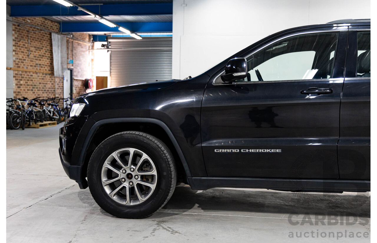 11/2013 Jeep Grand Cherokee Laredo (4x4) WK MY14 4d Wagon Brilliant Black Pearl Turbo Diesel 3.0L