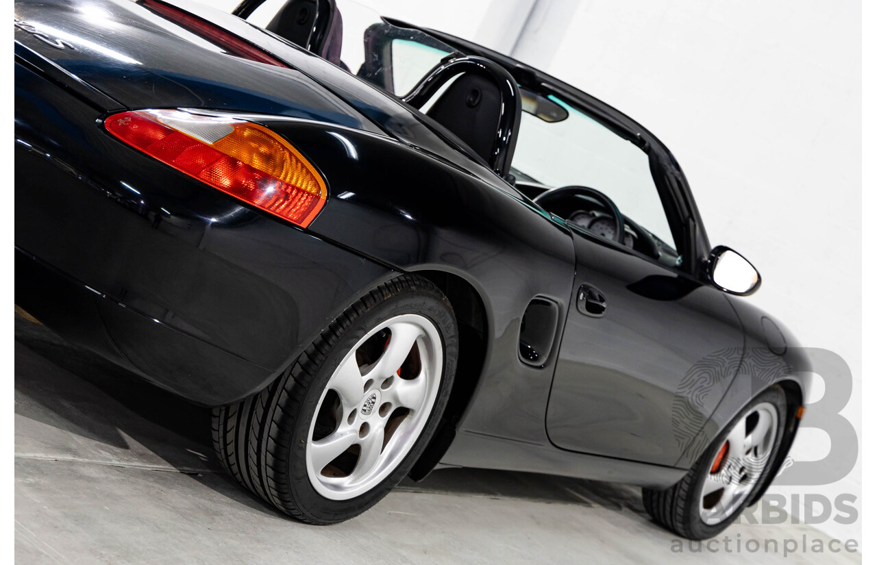 6/2000 Porsche Boxster S 986 2d Roadster Solid Black 3.2L