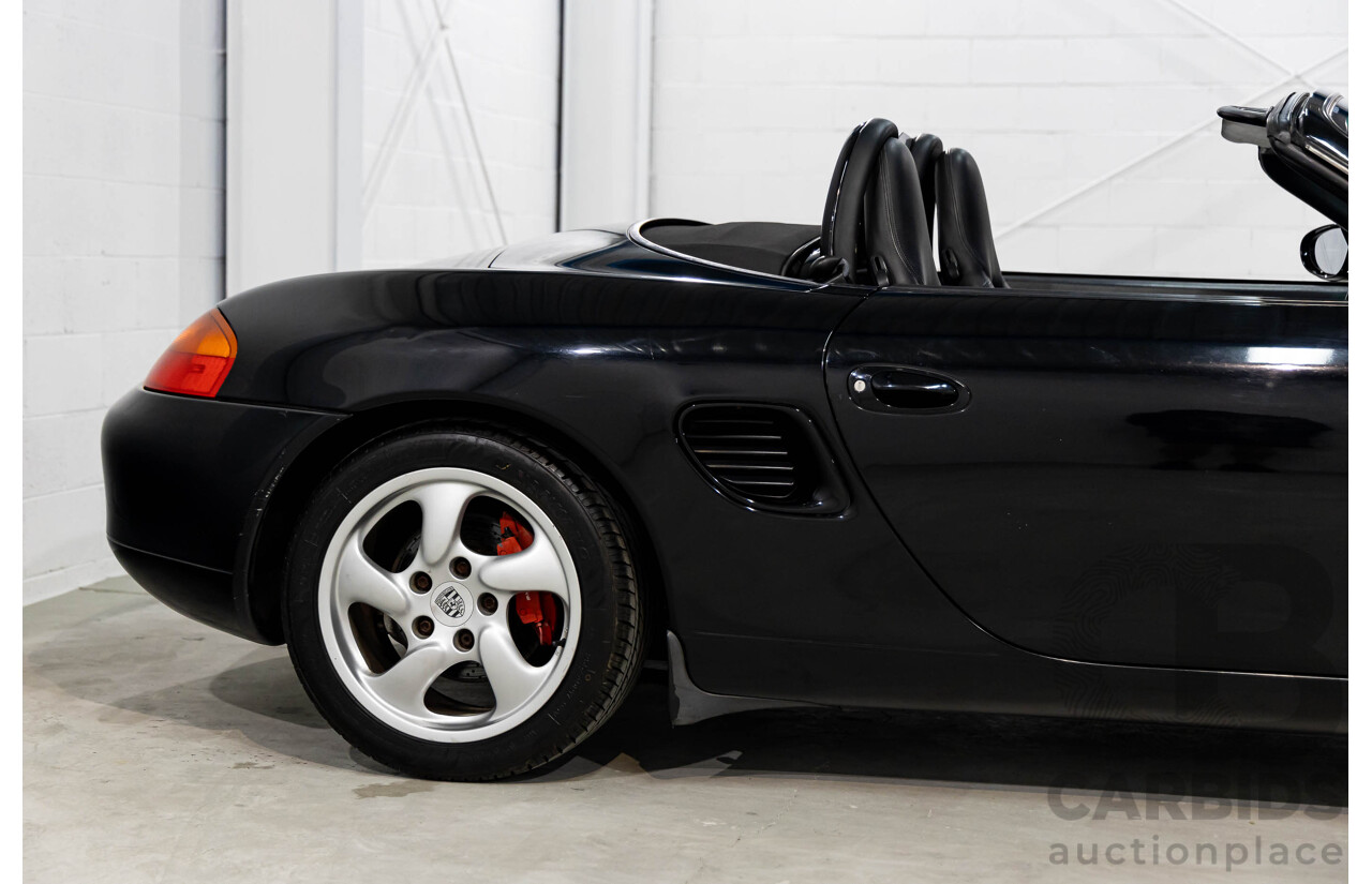 6/2000 Porsche Boxster S 986 2d Roadster Solid Black 3.2L