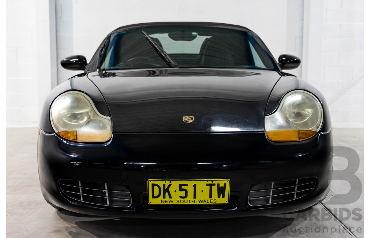 6/2000 Porsche Boxster S 986 2d Roadster Solid Black 3.2L