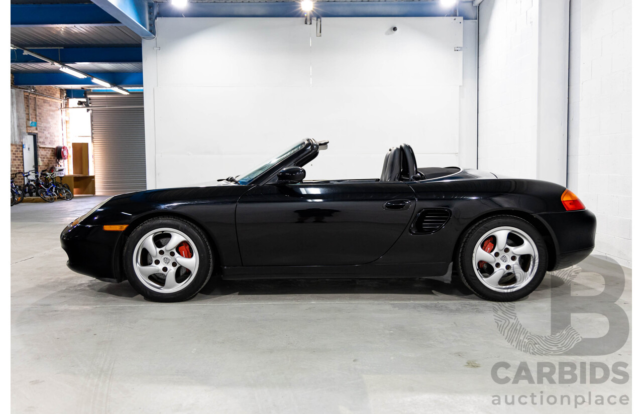 6/2000 Porsche Boxster S 986 2d Roadster Solid Black 3.2L