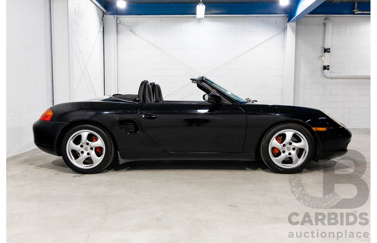 6/2000 Porsche Boxster S 986 2d Roadster Solid Black 3.2L