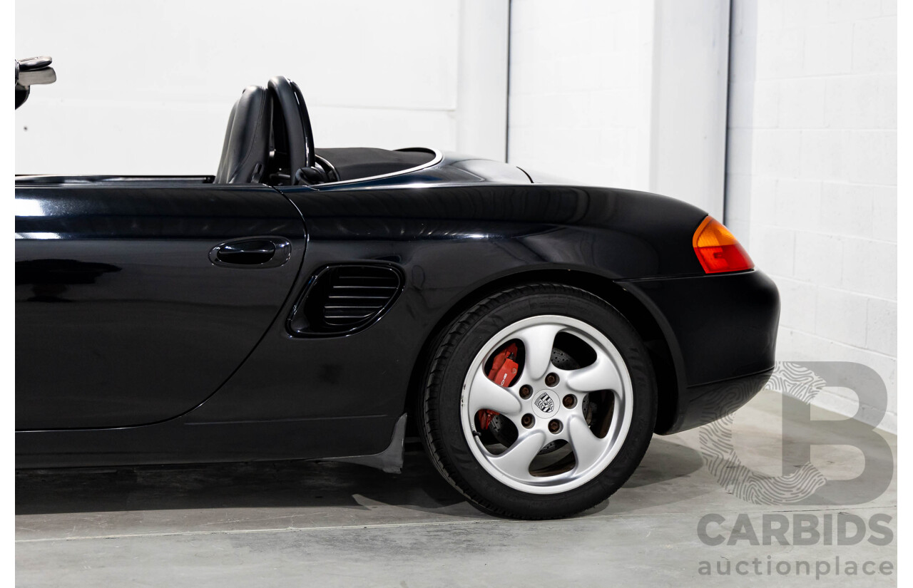 6/2000 Porsche Boxster S 986 2d Roadster Solid Black 3.2L