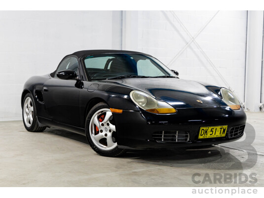 6/2000 Porsche Boxster S 986 2d Roadster Solid Black 3.2L