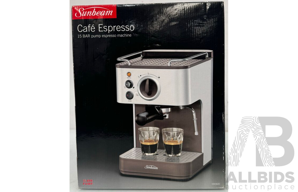 Sunbeam Espresso Coffee Machine