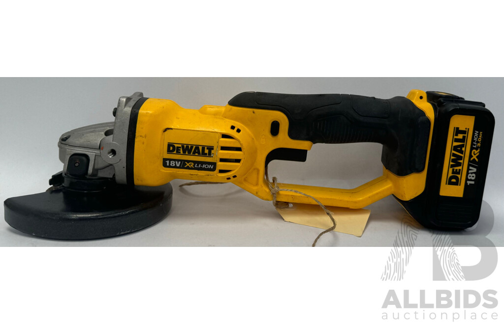 Dewalt Cordless Grinder