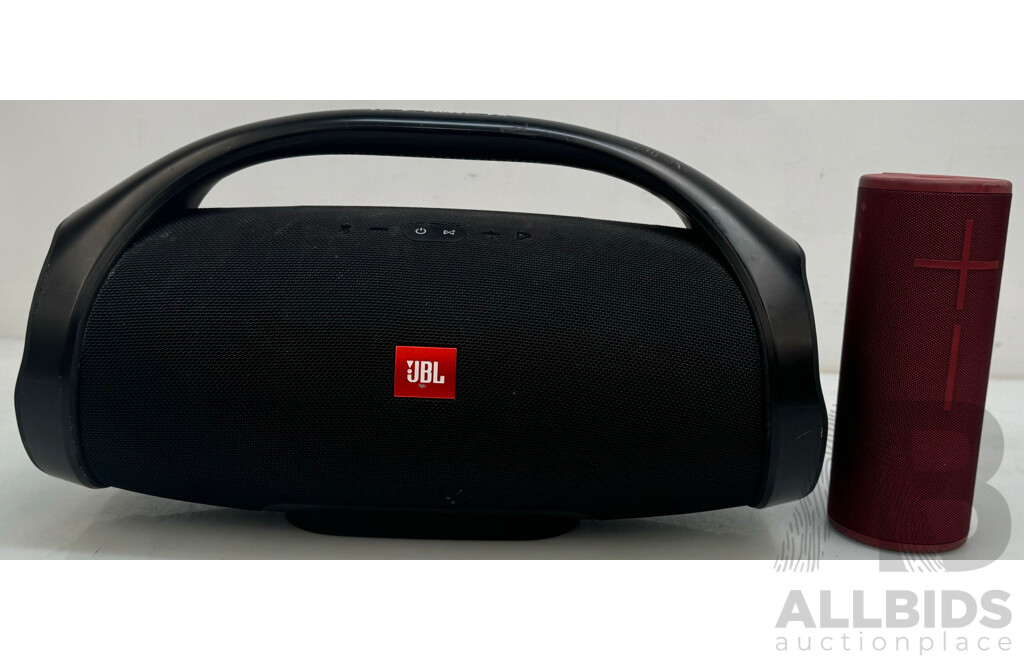 Ultimate Ears Boom 3 & JBL BoomBox 3 Bluetooth Speakers