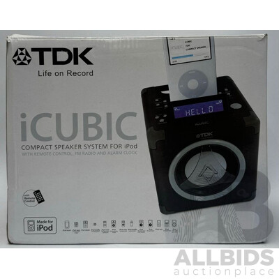 ICubic Compact Speaker System for IPod