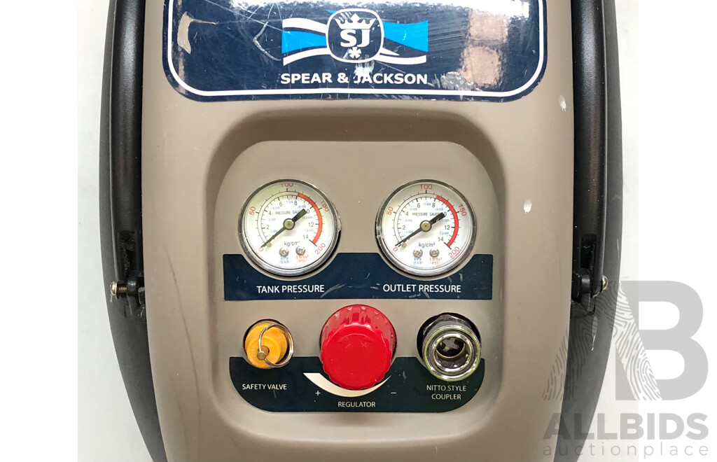 Spear and Jackson Electric Air Compressor