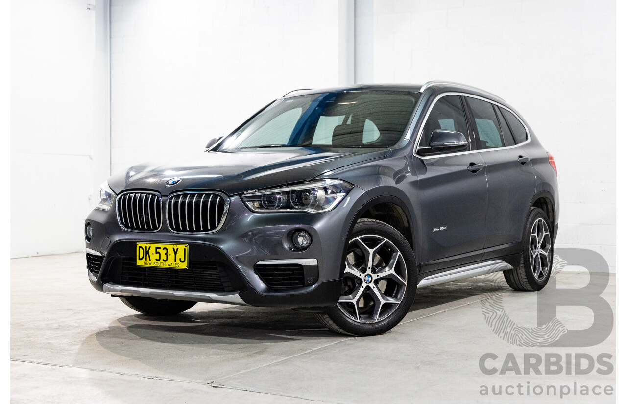 1/2015 Bmw X1 Xdrive (AWD) 20d Xline E84 MY15 4d Wagon Mineral Grey Metallic Turbo Diesel 2.0L