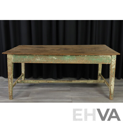 Rustic Timber Works Table