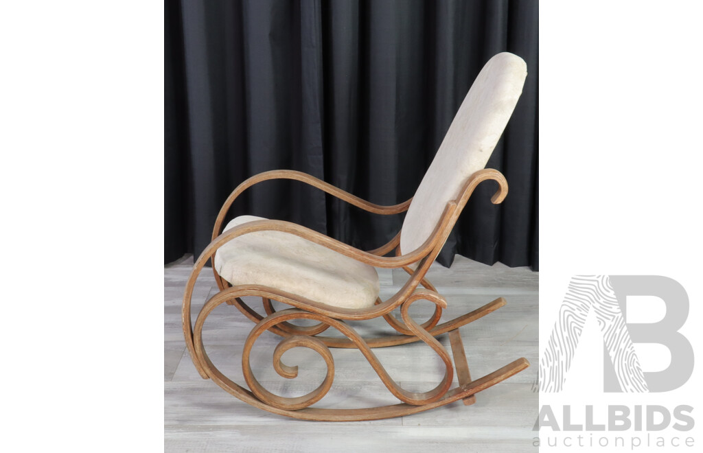 Vintage Bentwood Rocking Chair