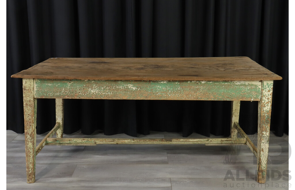 Rustic Timber Works Table