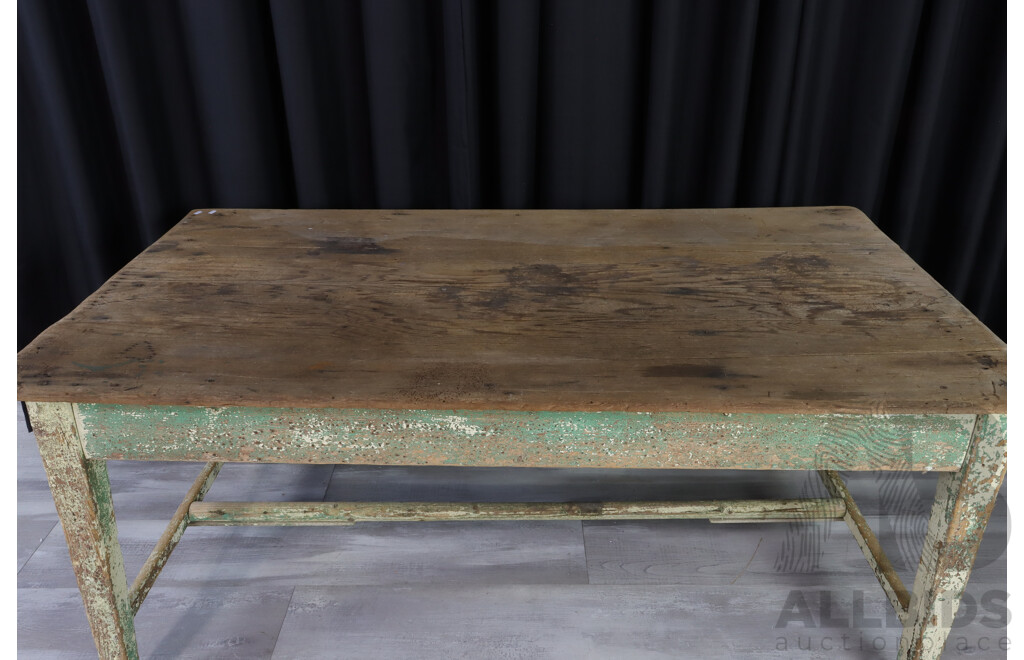 Rustic Timber Works Table