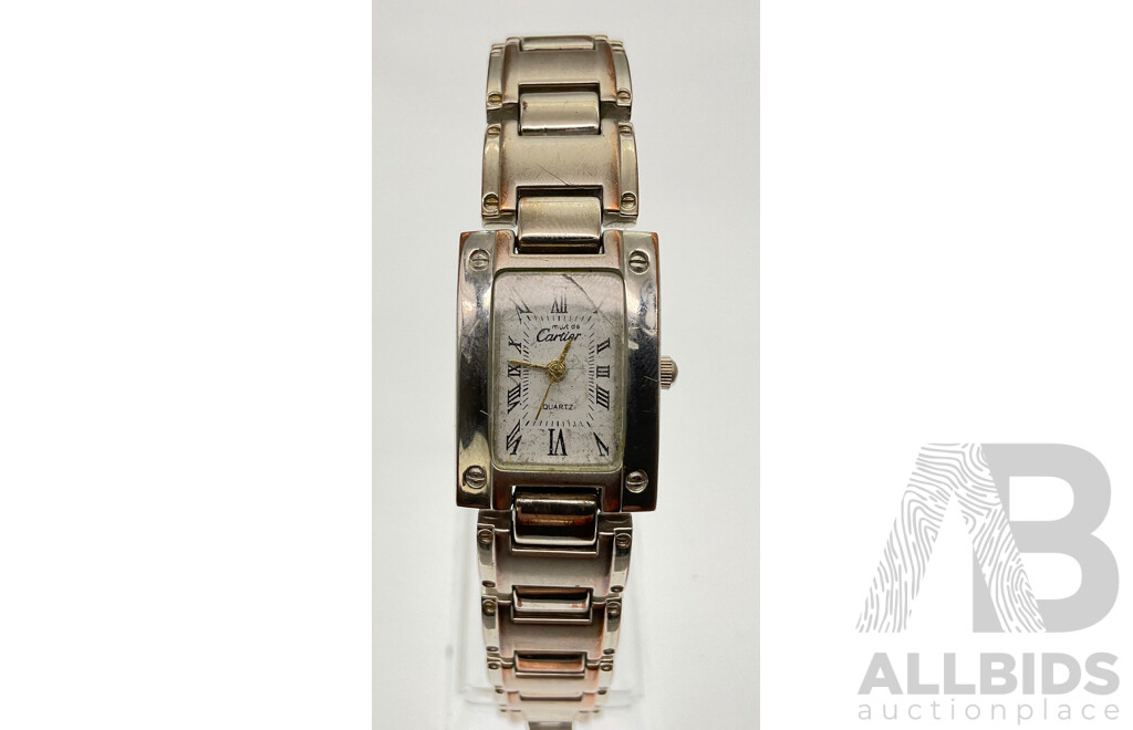 Women's Cartier Wrist Watch, Swiss Movement