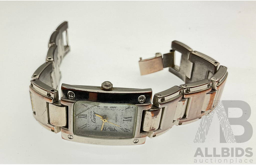 Women's Cartier Wrist Watch, Swiss Movement