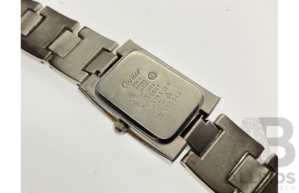 Women's Cartier Wrist Watch, Swiss Movement