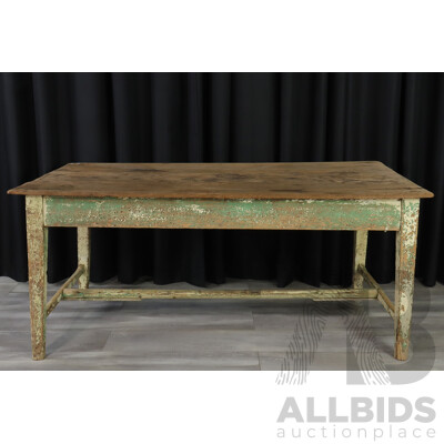 Rustic Timber Works Table