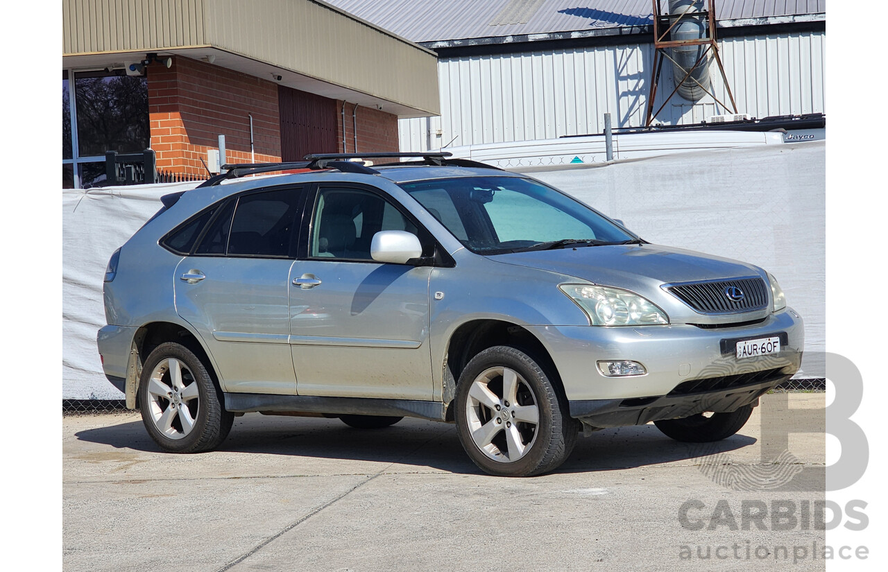 8/2005 Lexus Rx330 Sports Luxury MCU38R UPDATE 4d Wagon Silver 3.3L