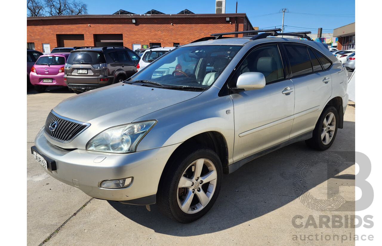 8/2005 Lexus Rx330 Sports Luxury MCU38R UPDATE 4d Wagon Silver 3.3L