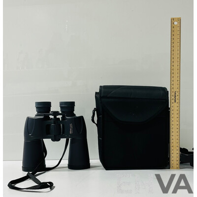 Pair of Nikon Action 7x50 Binoculars with Carrying Case