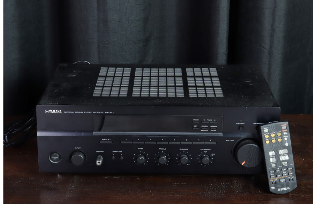 Yamaha RX-397 Natural Sound Stereo Receiver