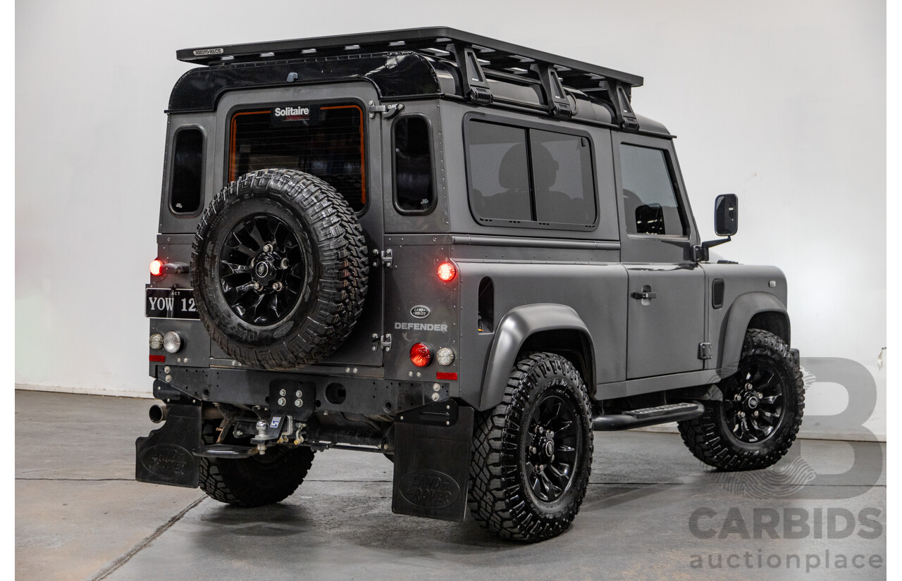 3/2014 Land Rover Defender 90 (4x4) MY14 2d Wagon Corris Grey Metallic Turbo Diesel 2.2L