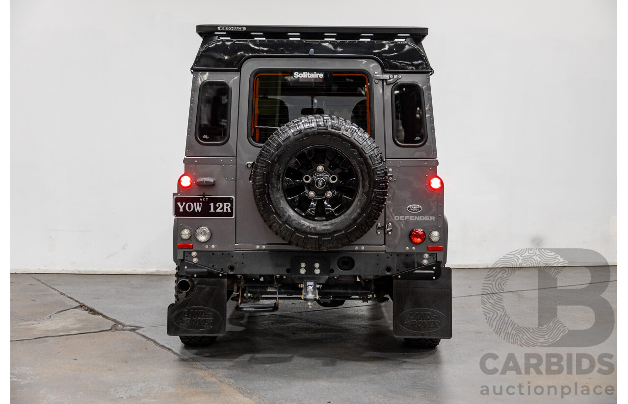 3/2014 Land Rover Defender 90 (4x4) MY14 2d Wagon Corris Grey Metallic Turbo Diesel 2.2L