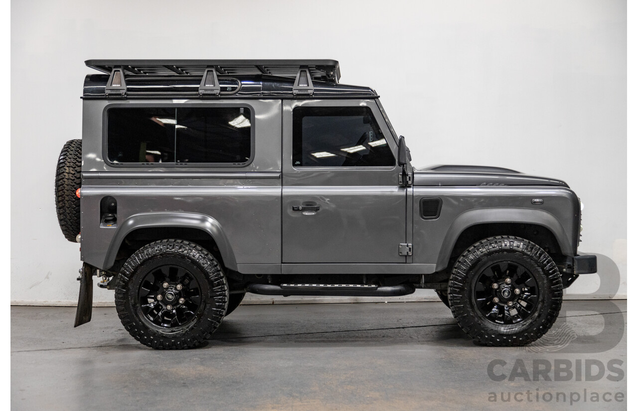 3/2014 Land Rover Defender 90 (4x4) MY14 2d Wagon Corris Grey Metallic Turbo Diesel 2.2L