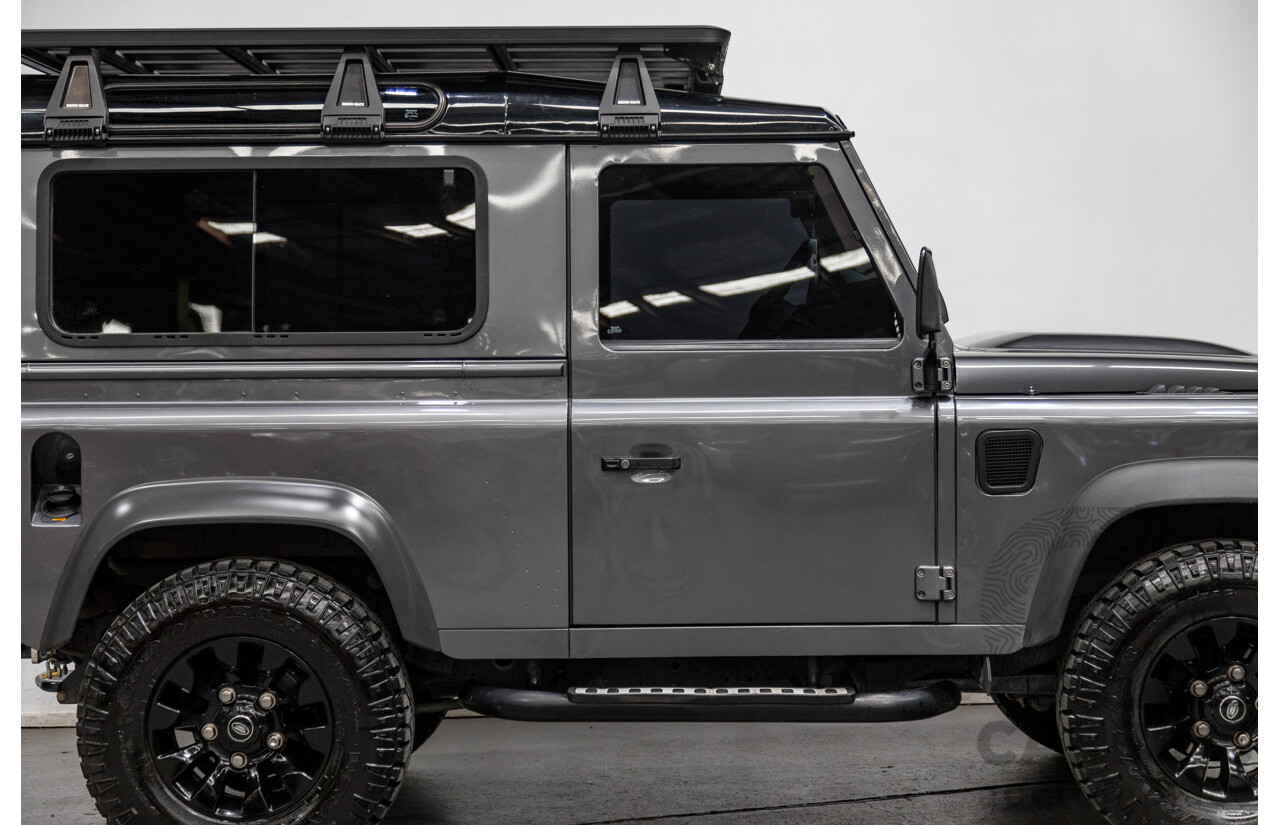 3/2014 Land Rover Defender 90 (4x4) MY14 2d Wagon Corris Grey Metallic Turbo Diesel 2.2L