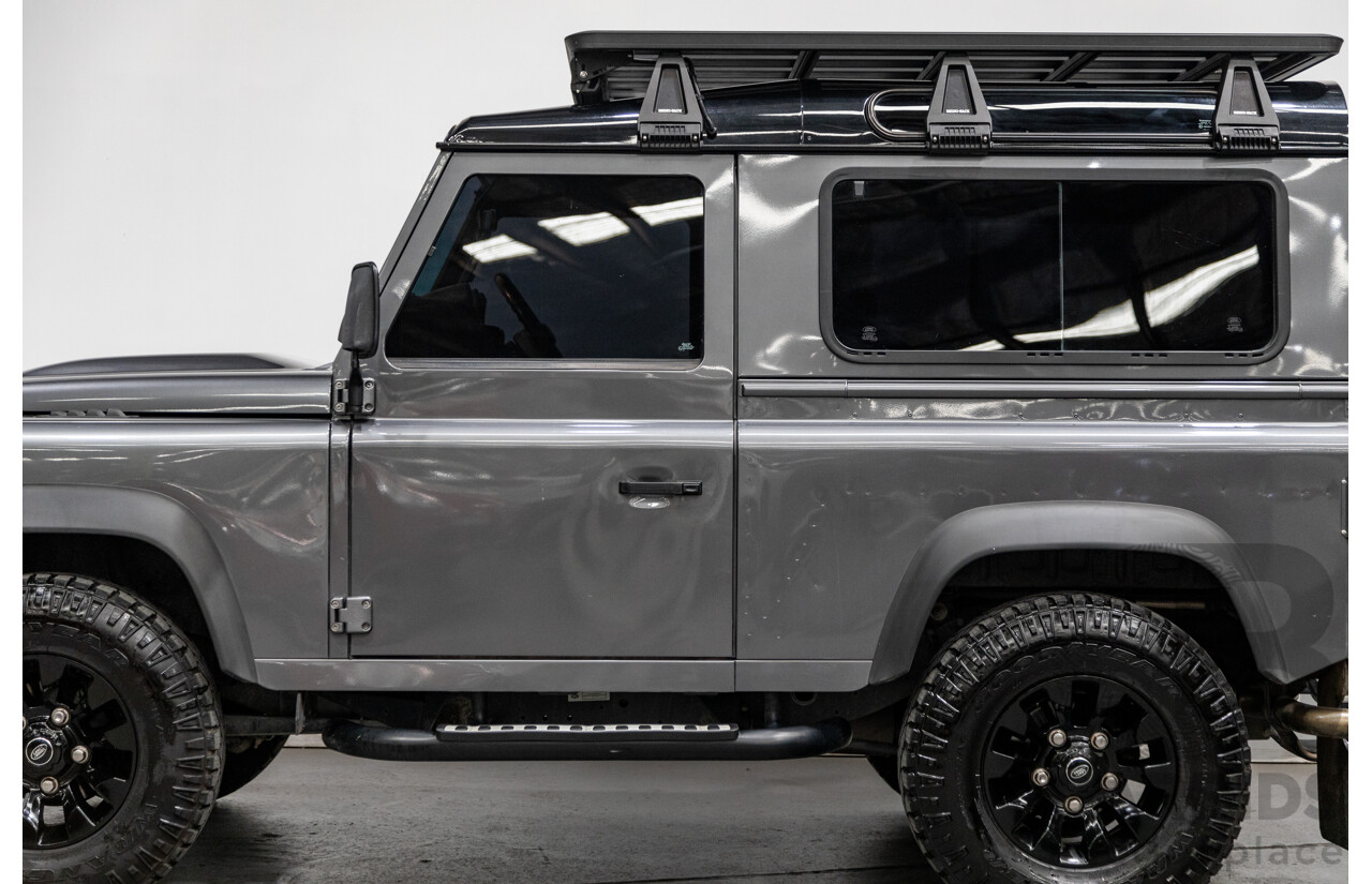 3/2014 Land Rover Defender 90 (4x4) MY14 2d Wagon Corris Grey Metallic Turbo Diesel 2.2L