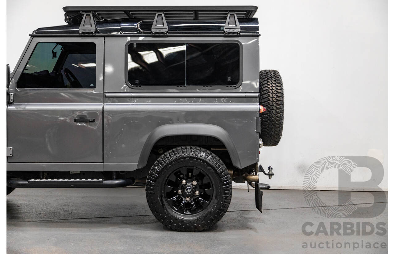 3/2014 Land Rover Defender 90 (4x4) MY14 2d Wagon Corris Grey Metallic Turbo Diesel 2.2L