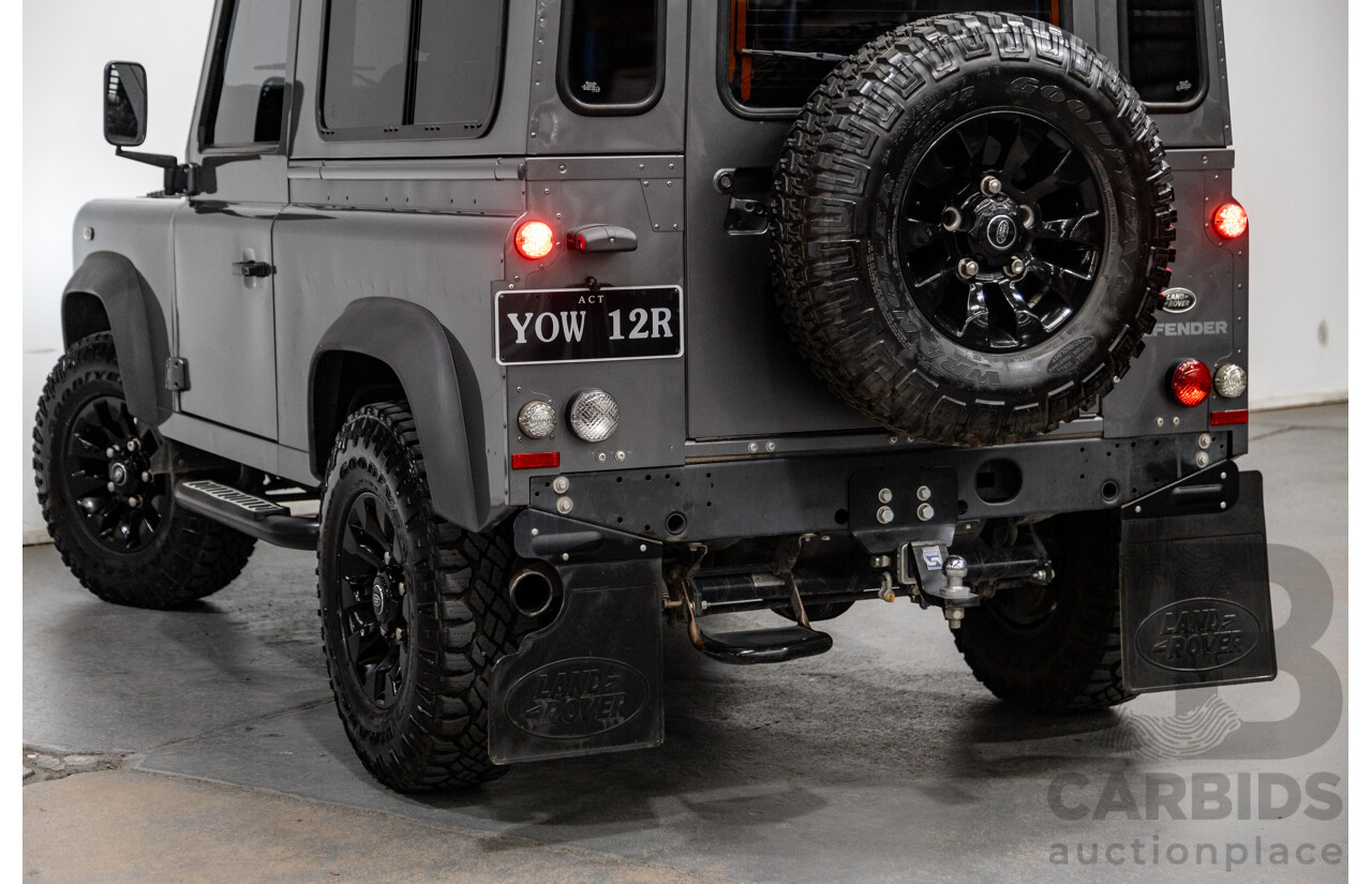 3/2014 Land Rover Defender 90 (4x4) MY14 2d Wagon Corris Grey Metallic Turbo Diesel 2.2L