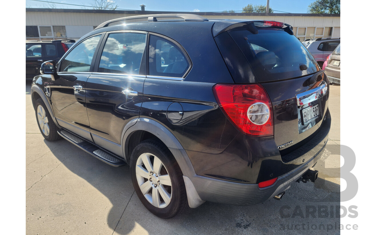 7/2010 Holden Captiva LX (4x4) CG MY10 4d Wagon Black 3.2L