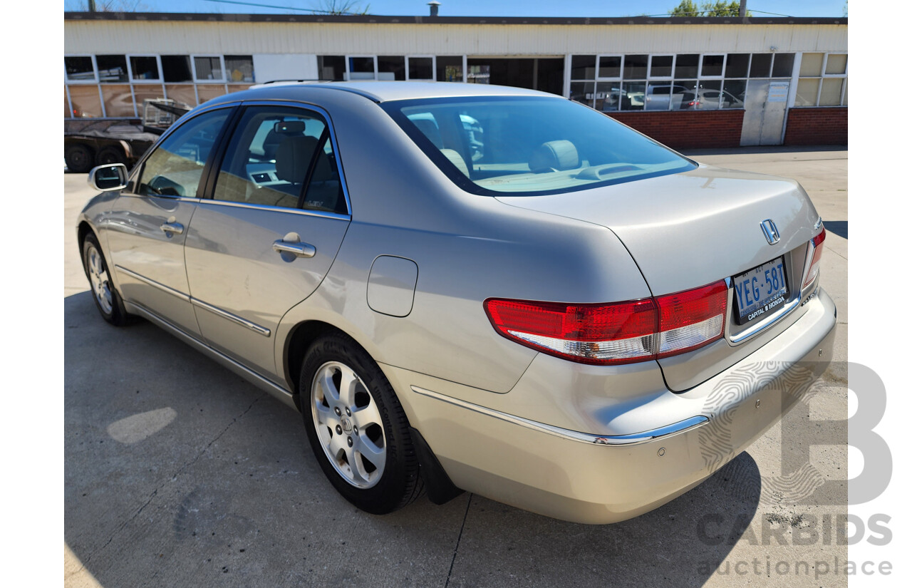 9/2005 Honda Accord V6 Luxury 4d Sedan Gold 3.0L