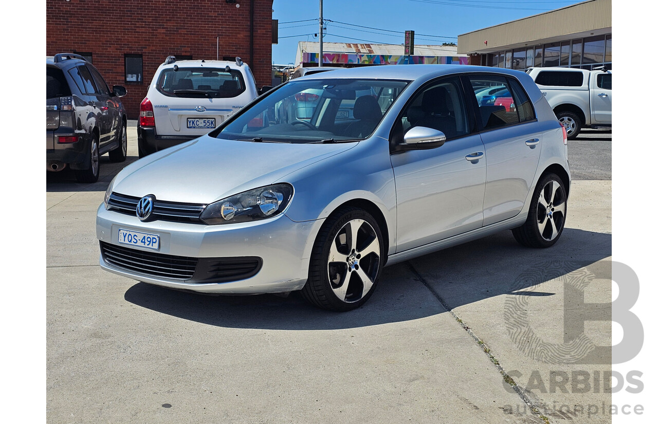 3/2010 Volkswagen Golf 118 TSI Comfortline 1K MY10 5d Hatchback Silver 1.4L