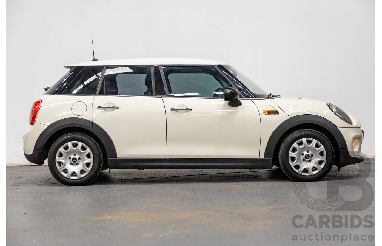 3/2016 Mini Hatch ONE F55 5d Hatchback Pepper White Turbo 1.2L